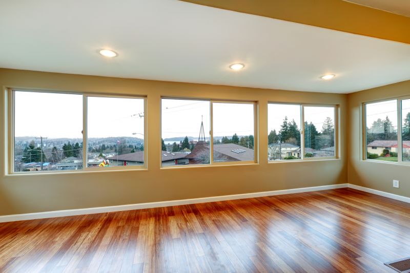Large Picture Windows Brightening a Room